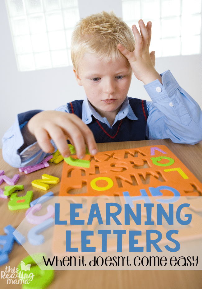 Teaching the alphabet when it doesn t come easy - The 