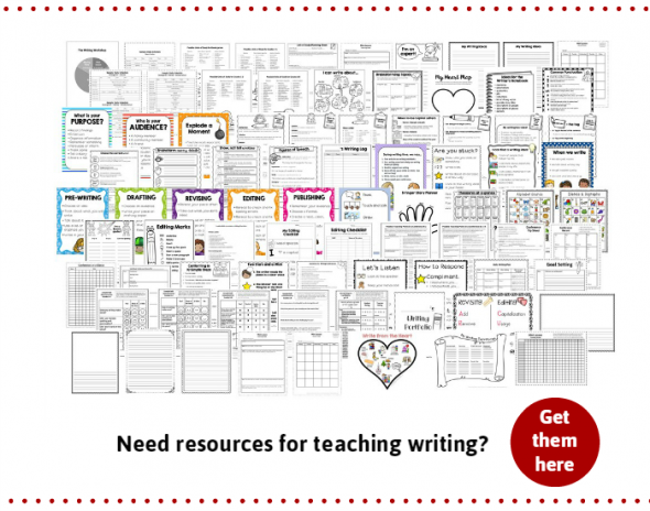 need resources for teaching writing workshop