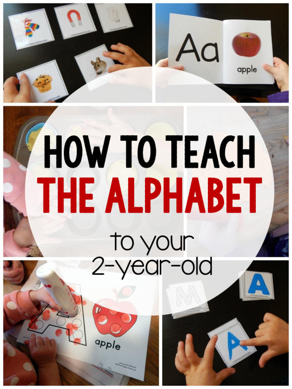 How to teach the alphabet to your 2-year-old