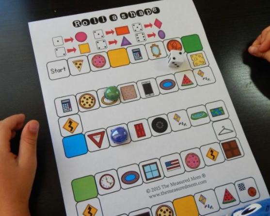 Free printable games for K-2: Just Print & Play! - The Measured Mom