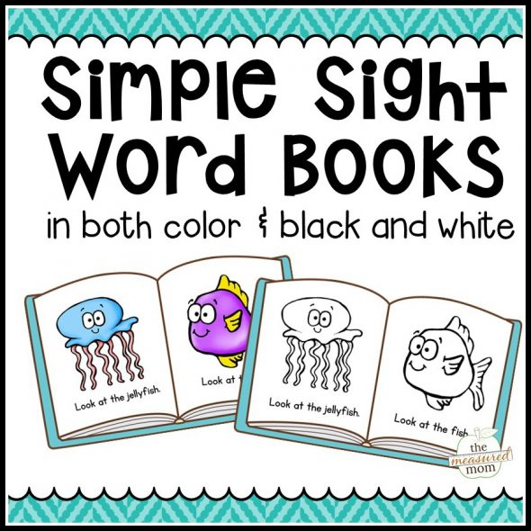 Free Printable Emergent Readers Sight Word the The Measured Mom