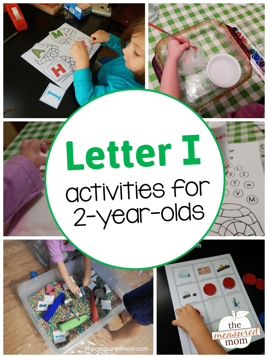 Letter I Activities for 2-year-olds - The Measured Mom
