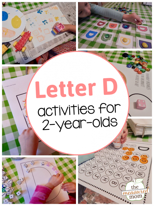 Letter D Activities For 2 year olds The Measured Mom