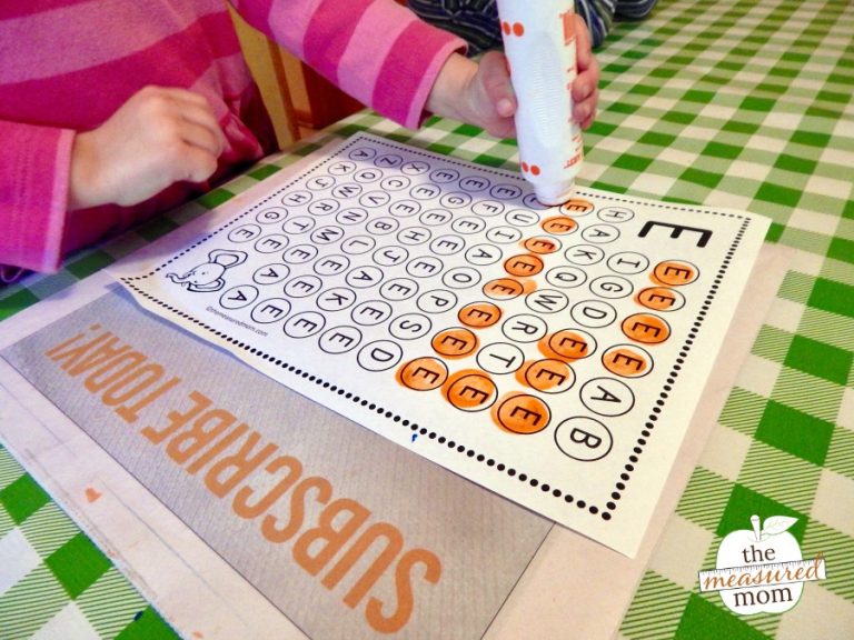 Letter E Activities for 2-Year-Olds - The Measured Mom