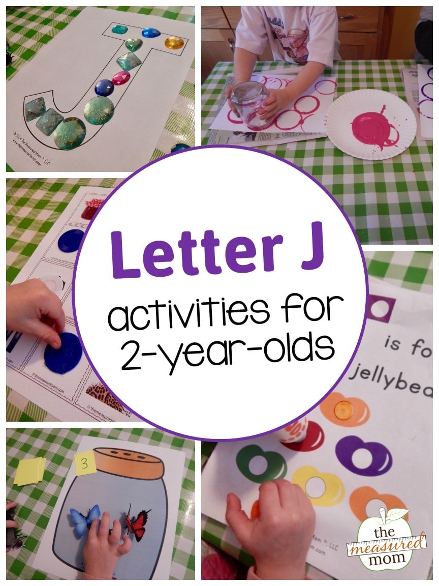 Letter J Activities for 2-year-olds - The Measured Mom
