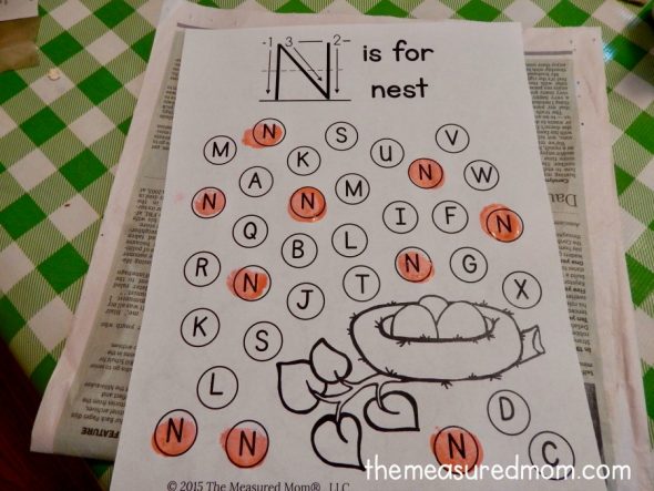 Looking for simple letter N activities for 2 year olds? Take a peek at our week!