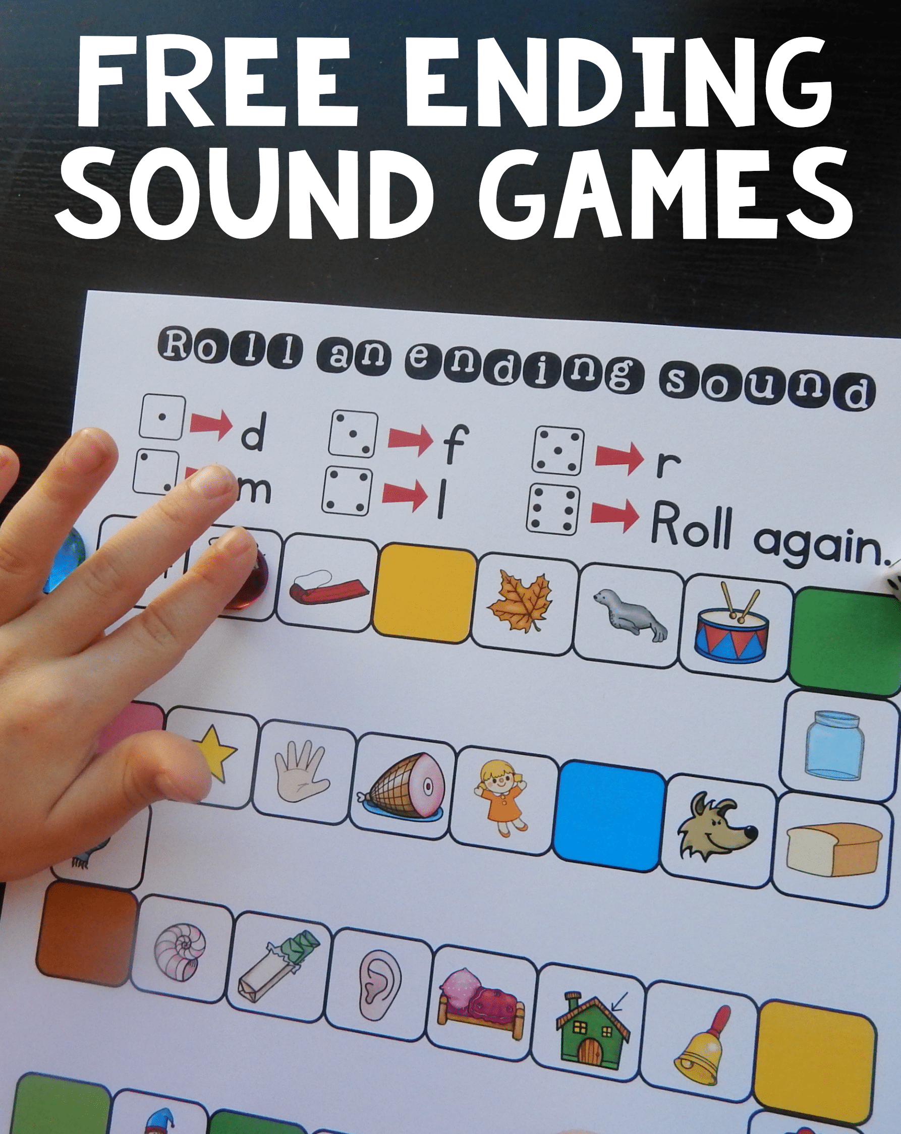 Ending Sound Games Printable