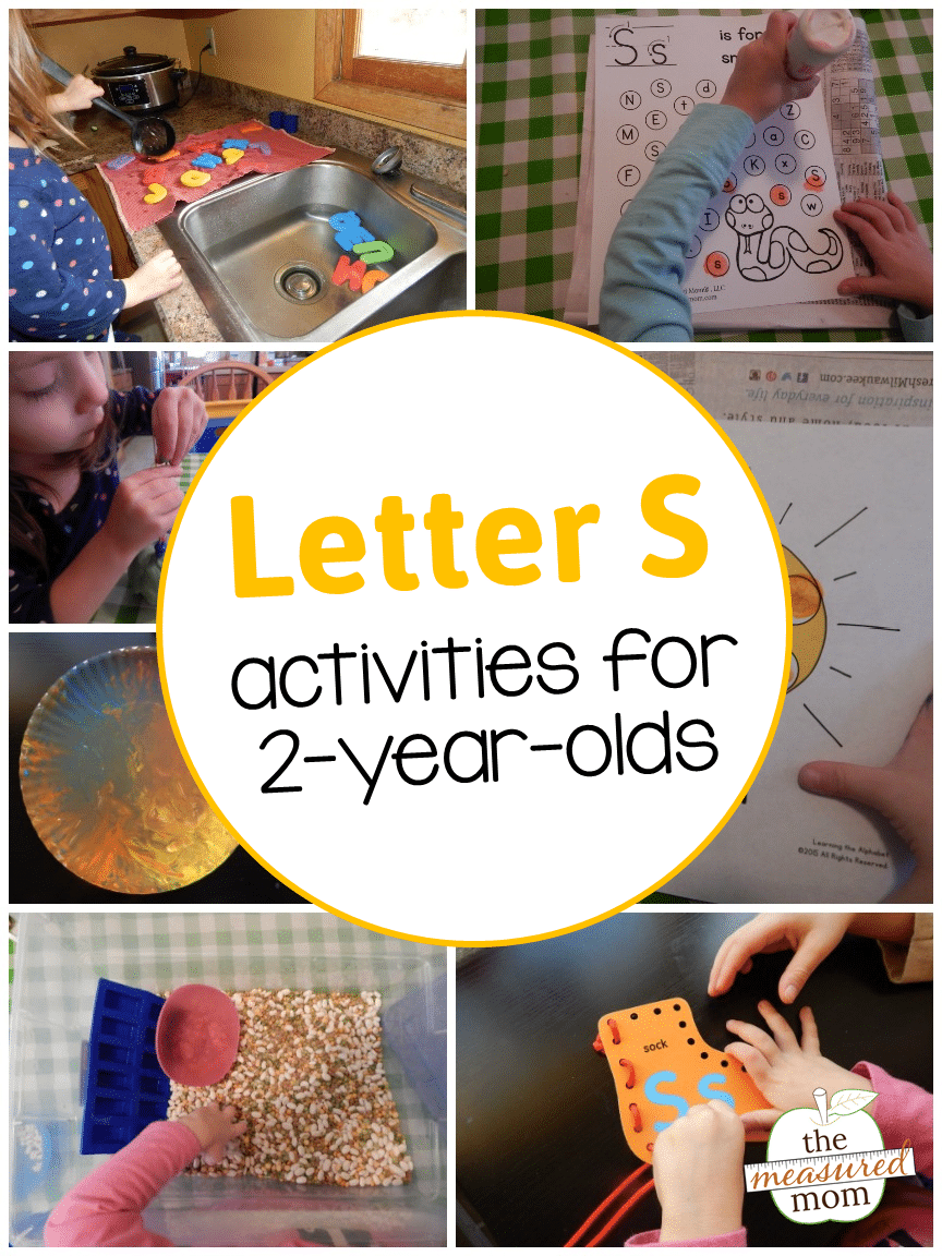 Letter S Activities For 2 Year Olds The Measured Mom