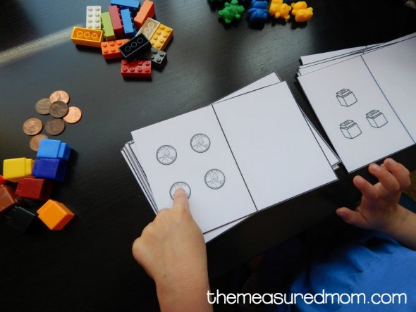 Teach counting with these free printable copycat cards!