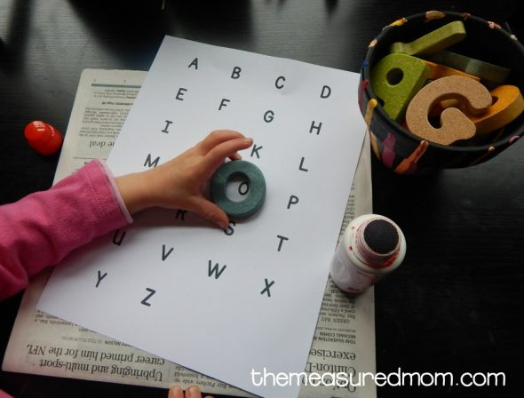 letter Y activities for 2-year-olds