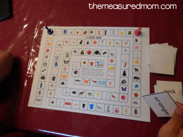 Print this free game to help your students learn the color sight words! 