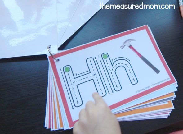 Print this free alphabet tracing book for students who struggle with learning the alphabet!