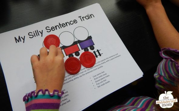Download this free word awareness activity to help your learners count sentences in words.