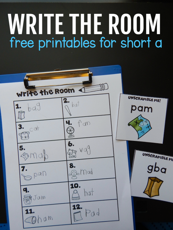 image promoting a write the room activity
