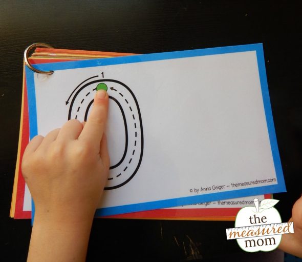 Teach proper number formation with these free number tracing cards!