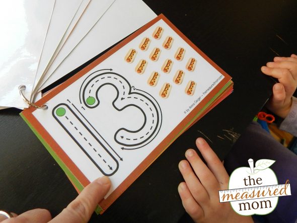 Teach proper number formation with these free number tracing cards!