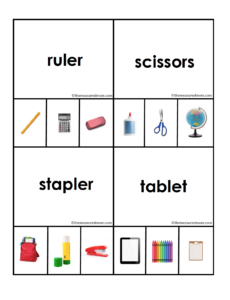 ESL Vocabulary Bundle: Household Objects - The Measured Mom