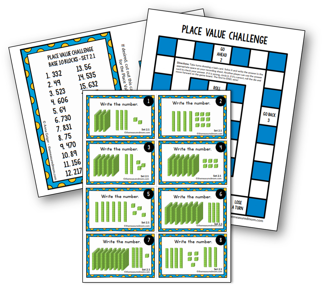 place value practice online game
