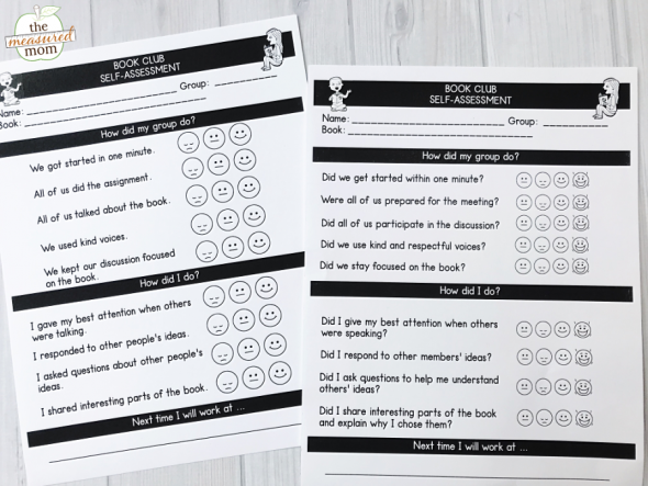 self-assessment forms