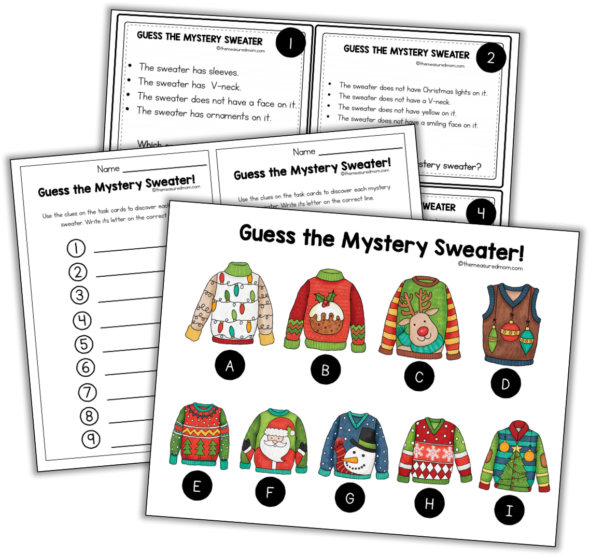 Christmas problem solving activity - The Measured Mom