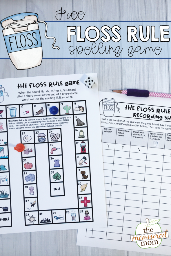Spelling Rules Chart Printable