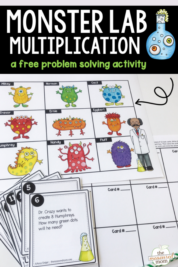 multiplication problem solving activity