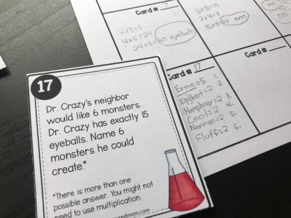 example of problem solving multiplication