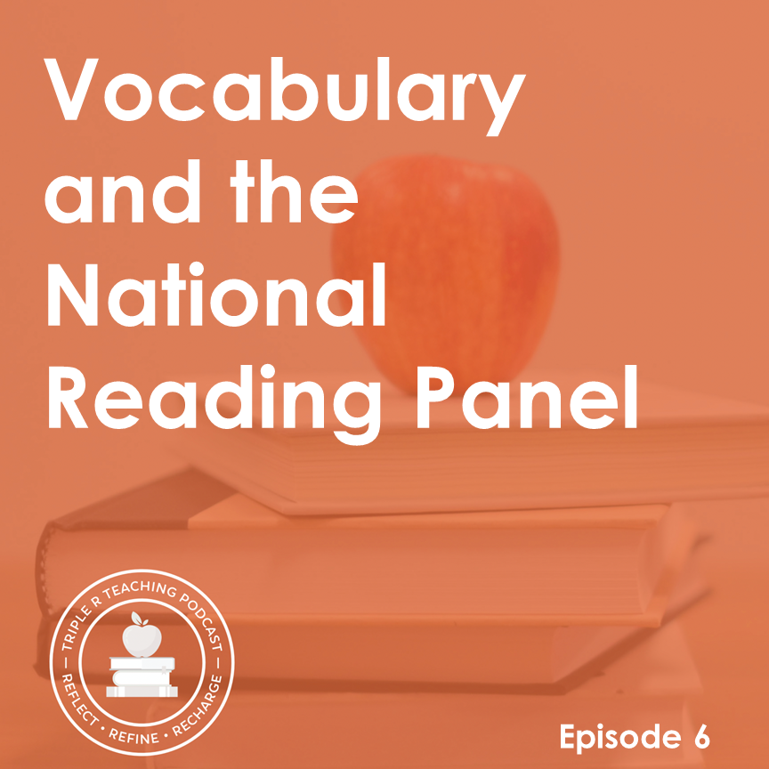 Vocabulary and the National Reading Panel The Measured Mom