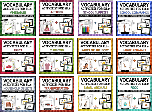 Functional Vocabulary - Household Items *BUNDLE!*