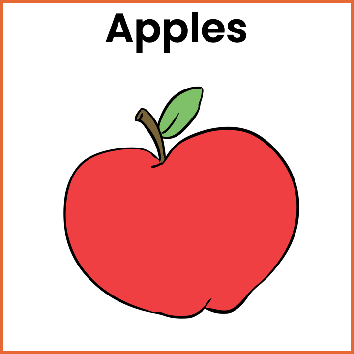Funny Books for Kids - The Colorful Apple