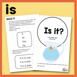 Hey where are the sight word books? - The Measured Mom