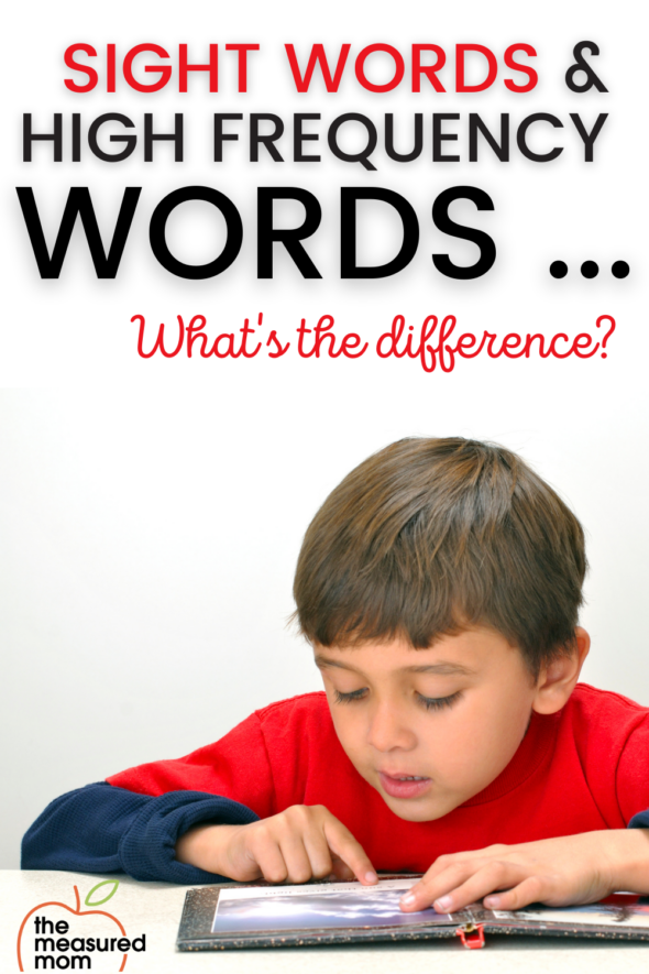 视觉词和高频词有什么区别?
