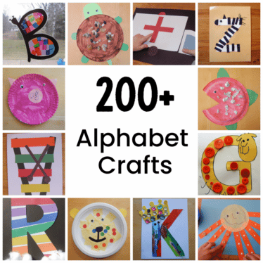 Alphabet crafts from A to Z - The Measured Mom