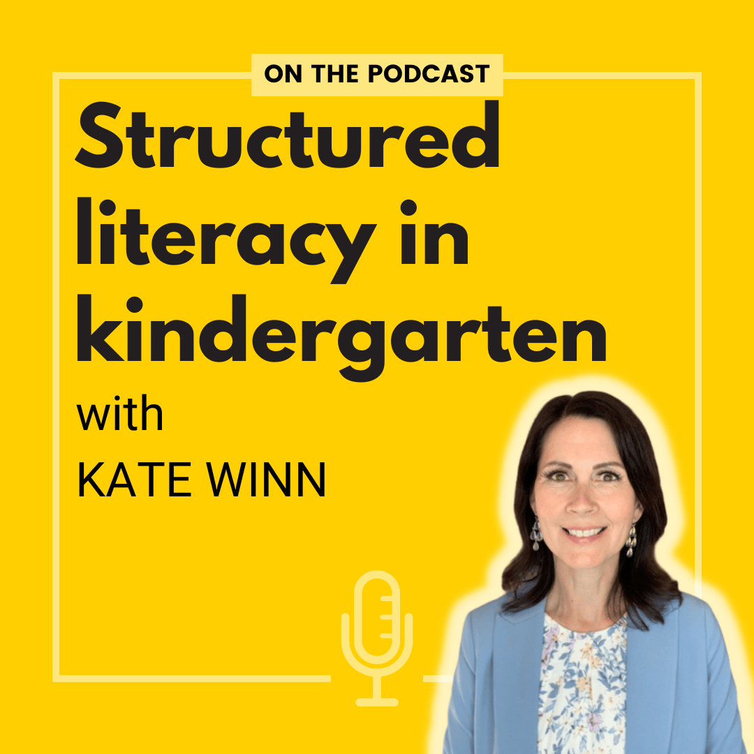 Structured literacy in kindergarten: An interview with Kate Winn - The  Measured Mom