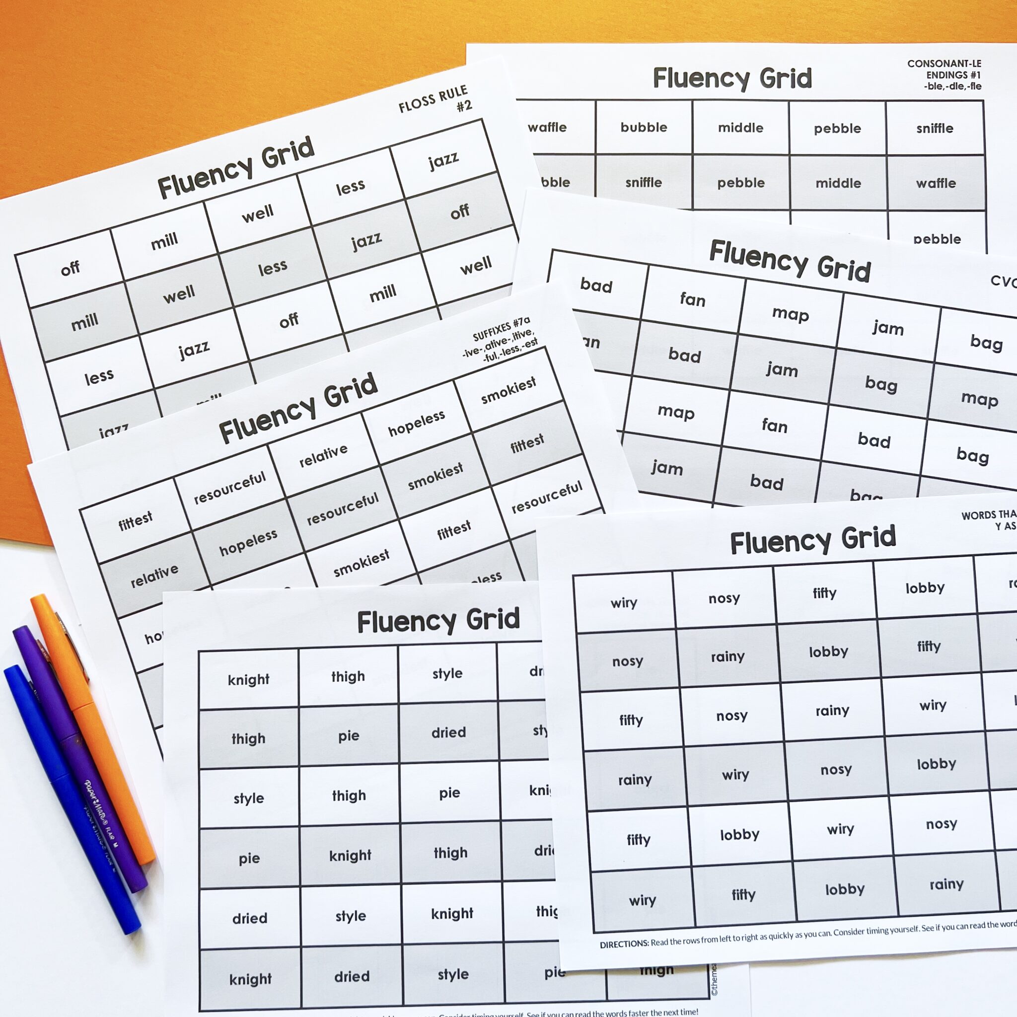 Fluency Centers - MEGA BUNDLE - The Measured Mom