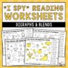 I Spy Words with Blends and Digraphs - The Measured Mom